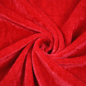 大红色布料 喜事 揭幕 色丁布婚庆红布红绸布面料金丝绒布 红布料 1.
