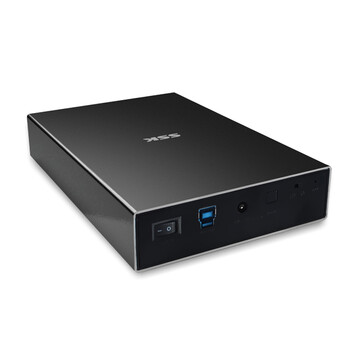 SSK飚王 HE-S3300品致移动硬盘盒3.5寸 USB3.0 SATA串口台式电脑硬盘