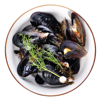 gfresh 大连鲜活海虹 500g 1份 海鲜水产 *2个