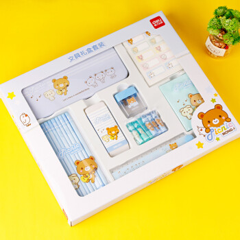 新年文具套裝禮盒 開學小學生禮物 兒童文具用品禮品 幼兒園獎品 卡通