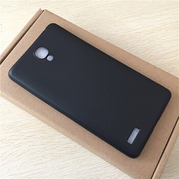 5寸红米note1手机壳全包防摔软壳hmnote1lte手机套note1scmc 磨砂黑壳