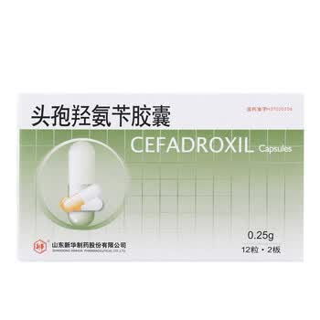 新华 头孢羟氨苄胶囊0.25g12粒*2板
