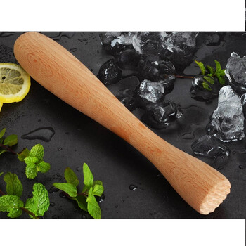 实木调酒师捣棒 mojito捣碎棒 柠檬薄荷捣棒 莫吉托压碎棒 碾碎棒