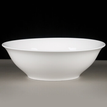 久洁(jojell) 家用陶瓷碗9英寸大斗碗酒店饭店薄款