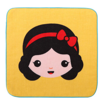 纱布方巾 纯棉婴儿童小毛巾 新生儿手帕手绢 卡通a类 白雪公主