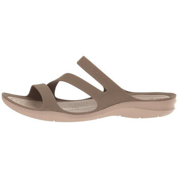 卡洛驰(crocs)女 swiftwater sandal 夏季清凉凉鞋凉拖 walnut 标准