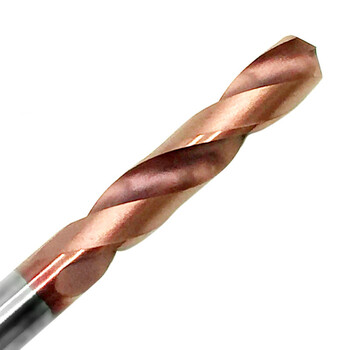 65度整体硬质合金钨钢古铜色涂层钻头超硬麻花钻2-16 5.1-5.