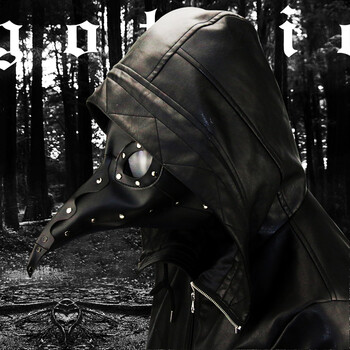 创意减压 创意玩具 木丸子(mwz) 瘟疫长鸟嘴医生万圣节面具哥特派对