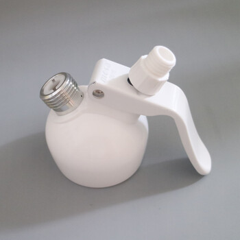 不锈钢奶油枪发泡器鲜奶油喷枪打奶器咖啡裱花商用500ml 铝瓶白色 2盒