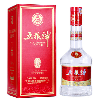 五粮液股份公司出品 五粮神精品 52度 500ml