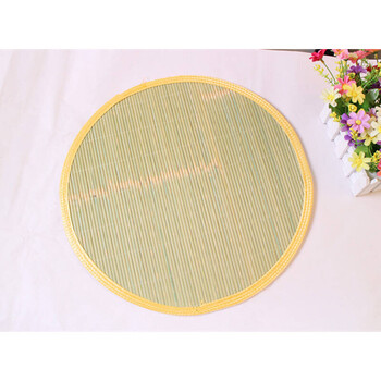 竹制盖帘可叠加多层竹面饺子面点托盘竹篦子盖垫家用圆形托盘 双面