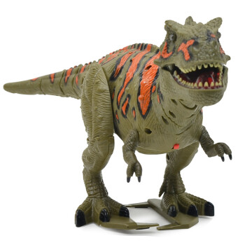 仿真电动声光霸王龙 会走路恐龙动物模型 儿童电动霸王龙玩具 颜色