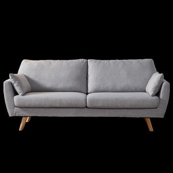 北欧风格小户型布艺沙发现代单双人三人位客厅简约乳胶整装可拆洗