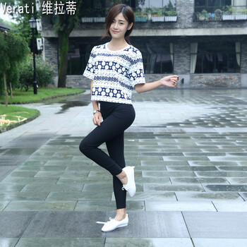 
                                        维拉蒂 Verati 春夏新款修身显瘦高腰弹力打底裤女外穿薄款小脚裤女糖果色铅笔裤 黑色 M码75-90斤                