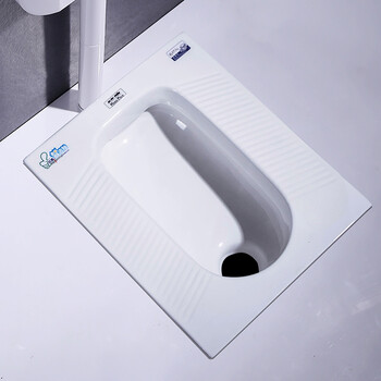 甜浴家用陶瓷蹲便器冲水箱整套装卫生间大便器蹲盆防臭蹬厕所蹲坑便池