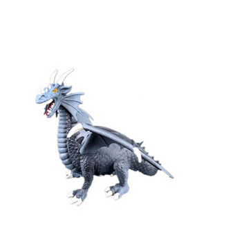 恐龙玩具套装塑胶动物恐龙模型霸王龙镰刀龙暴龙棘龙 蓝色 飞天蓝龙