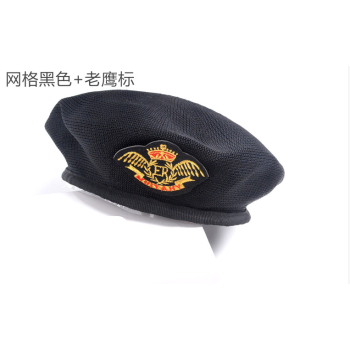 兒童警制服演出服警帽男女小警察小交警攝影服黑貓警長帽子sn2547