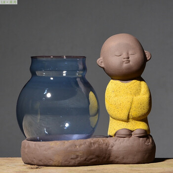 挠头和尚-米 小 思考和尚-黄 小