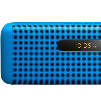 
                                        飞利浦（PHILIPS）SD700 无线蓝牙双喇叭插卡音箱 兼容苹果/三星/电脑 MP3播放器 户外便携 FM收音机 蓝色                