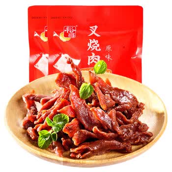 裕昌食品东北特产叉烧肉120g*2港式叉烧肉干肉脯熟食休闲零食