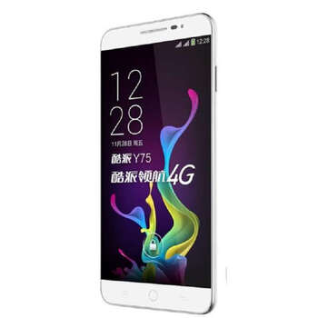 酷派（Coolpad）锋尚 Y76 移动联通4G手机 双卡双待 智尚白