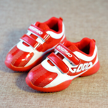 男童帆布鞋休闲儿童板鞋宝宝单鞋中小童学生布鞋1-3岁 波斯猫红色 偏