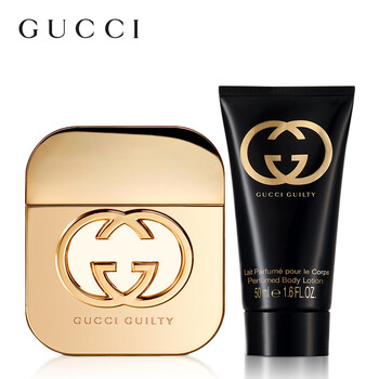 古驰香水 古驰 Gucci 罪爱女淡香水惠享套装 香水50ml 身体乳50ml 行情报价价格评测 京东