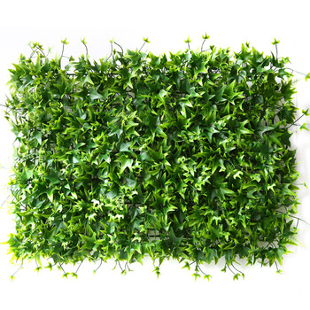 仿真植物墙绿植墙假花草坪地毯塑料草皮阳台装饰绿色植物背景墙体. .