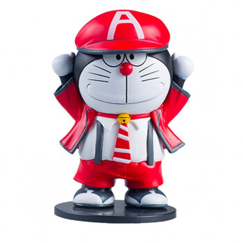 卡通多啦a梦复仇者联盟蝙蝠侠钢铁侠汽车载车内装饰用品摆件创意 acdc