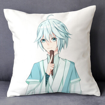虚拟歌姬言和插画海报周边抱枕cos来图定做睡觉靠垫子auy 11 50x50cm