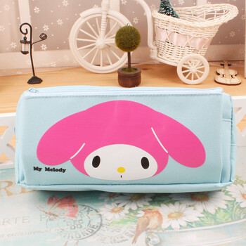 lanqin韩版可爱笔袋男女大容量笔袋文具盒创意笔盒简约卡通铅笔袋