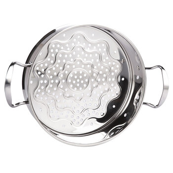 保蒂克BOUTIQ 28cm德国工艺正品不锈钢蒸格 28cm蒸锅适用 内径28cm