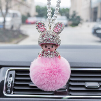 带花兔耳粉色挂件【图片 价格 品牌 报价】-京东