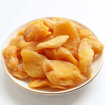黄桃干200g 黄金桃肉干水果干果肉果脯蜜饯水蜜桃肉酸甜可口