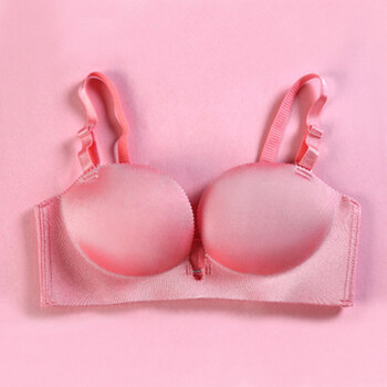 内衣调整型聚拢女士无痕文胸 nb粉红 75c