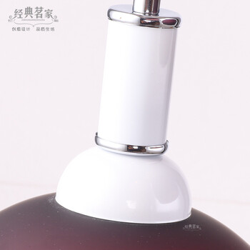茗家灯饰现代简约吊灯led餐厅灯3头水晶灯具饭厅灯卧室餐吊灯8867 灯具/不带灯泡