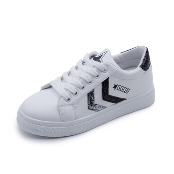 官方旗舰店单鞋女学院风2017秋款情侣女韩版平底运动百搭透气女板鞋ck