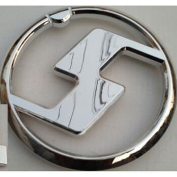 陕汽重卡德龙f2000奥龙贴车标新m3000马力标f3000加强版 wevb字标 大s