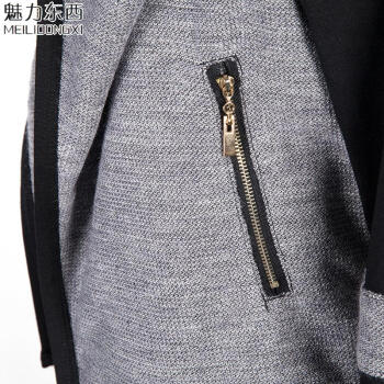 
                                        时尚承诺短款棉服女2018新品韩版显瘦冬季印字加厚学生大毛领小棉袄面包服棉衣外套 灰色 M建议体重95-105斤                