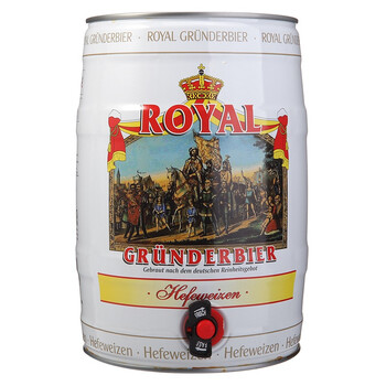 德国皇家(rolay grunderbier) 小麦啤酒 5l