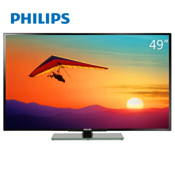 飞利浦（PHILIPS）49PFL3445/T3 49英寸 全高清LED液晶电视（黑色）