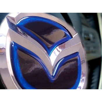 爱合伙马自达睿翼改装轿跑车标装饰尾标方向盘贴升级内饰车标贴车贴