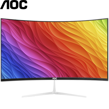 aoc /冠捷 739曲面屏系列一体机电脑整机台式电脑23.