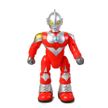 发声发光奥特曼迪迦宇宙超人会走路会说话的泰罗咸蛋机器人超人玩具