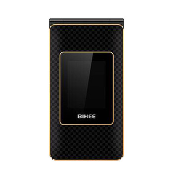 
                                        百合(BIHEE)C60天翼CDMA电信老年人翻盖手机 黑色                