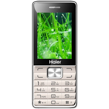 海尔(Haier)HG-M512 老人手机 移动/联通2G 双卡双待 炫彩金
