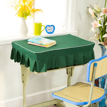 小学生桌布桌罩课桌套40*60学校课桌桌布桌套学生课桌桌套 军绿色 40*