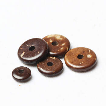 恩奇臻天然椰壳隔片 椰子垫片 佛珠手串隔珠隔片 星月金刚菩提配饰