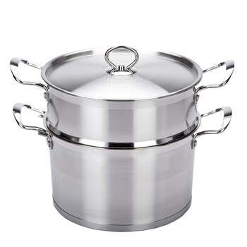 保蒂克BOUTIQ 28cm德国工艺正品不锈钢蒸格 28cm蒸锅适用 内径28cm