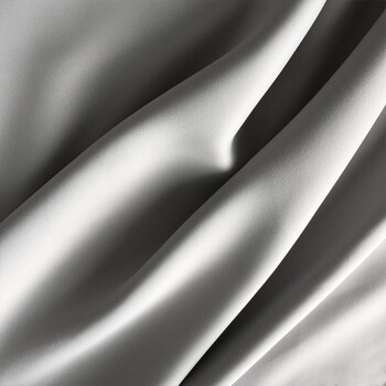 纯色加厚全遮光成品窗帘布料特价定制遮阳客厅卧室飘窗短帘布 浅灰色